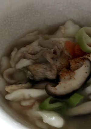 取り分け腎臓病食ー越後MIX粉ですいとん-レシピのメイン写真