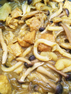 ロールキャベツの残りで、カレーうどん-レシピのメイン写真
