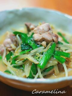 鶏肉ともやしの味噌炒め煮-レシピのメイン写真