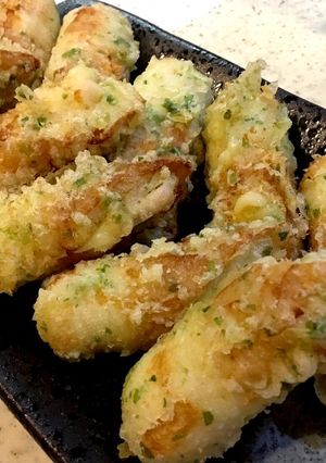 超簡単★岩下の新生姜でチーズ磯辺揚げ-レシピのメイン写真