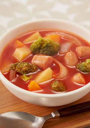 カラフル野菜のミネストローネ-レシピのメイン写真