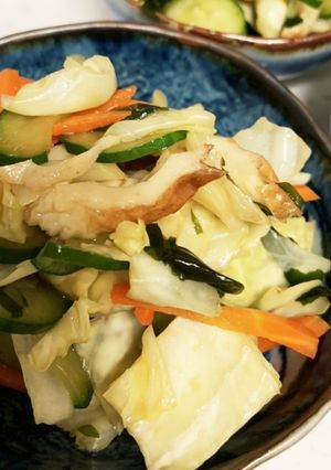 キャベツのからし和え-レシピのメイン写真