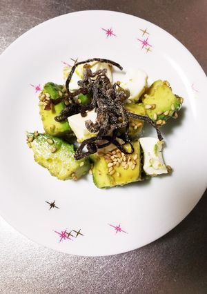アボカド&クリームチーズ❀塩こんぶ乗せ-レシピのメイン写真