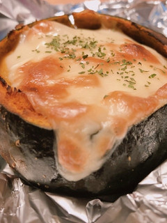 ミニカボチャの簡単グラタン♡-レシピのメイン写真