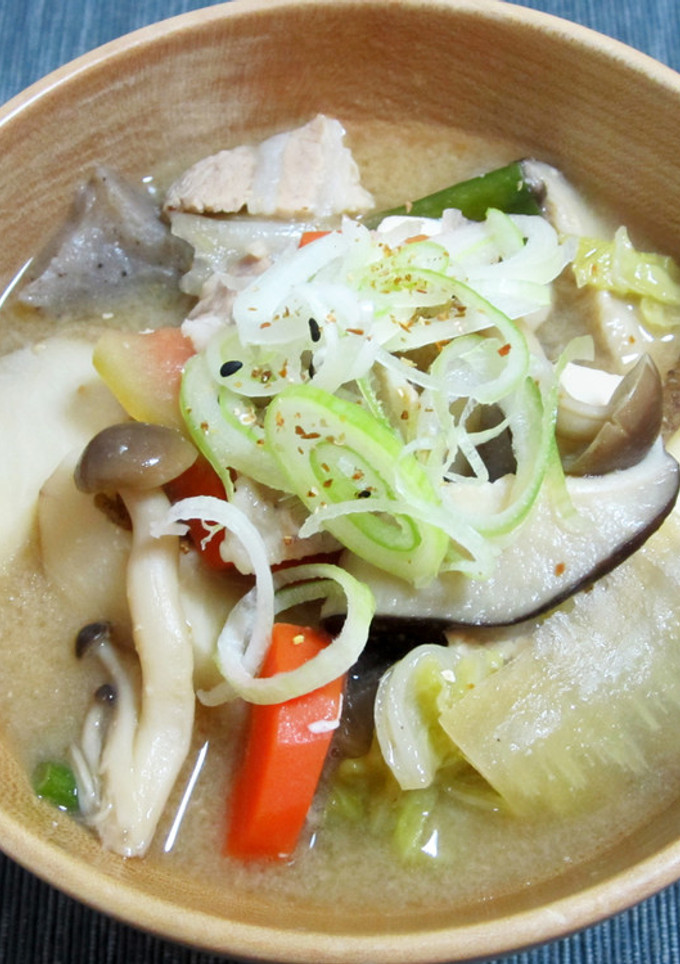 仙台風芋煮-レシピのメイン写真