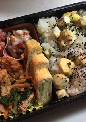 高校生お弁当(2019.10.16)-レシピのメイン写真