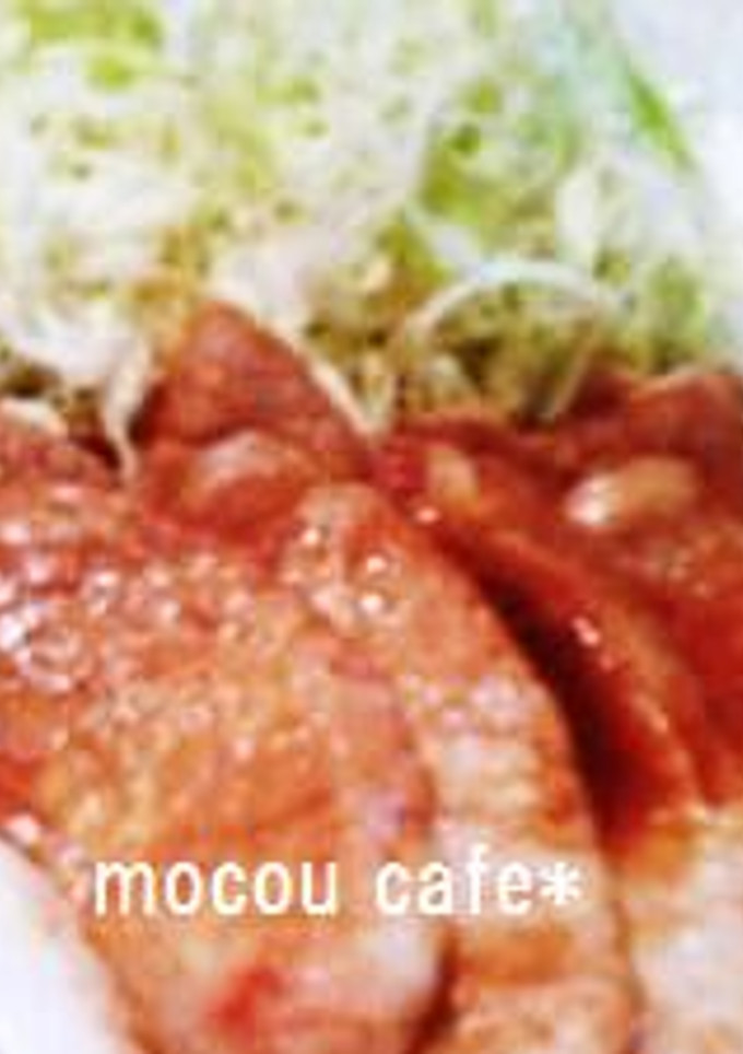 簡単でご飯がもりもりススムしょうが焼き*-レシピのメイン写真