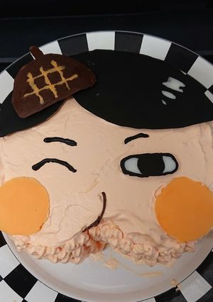 おしり探偵立体ケーキ-レシピのメイン写真