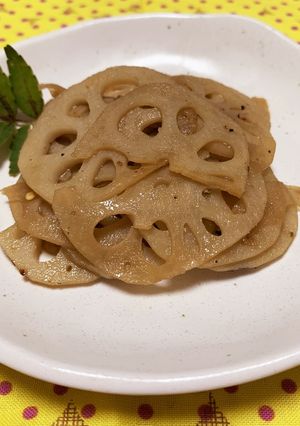 れんこんの洋風きんぴら (胡椒味)-レシピのメイン写真