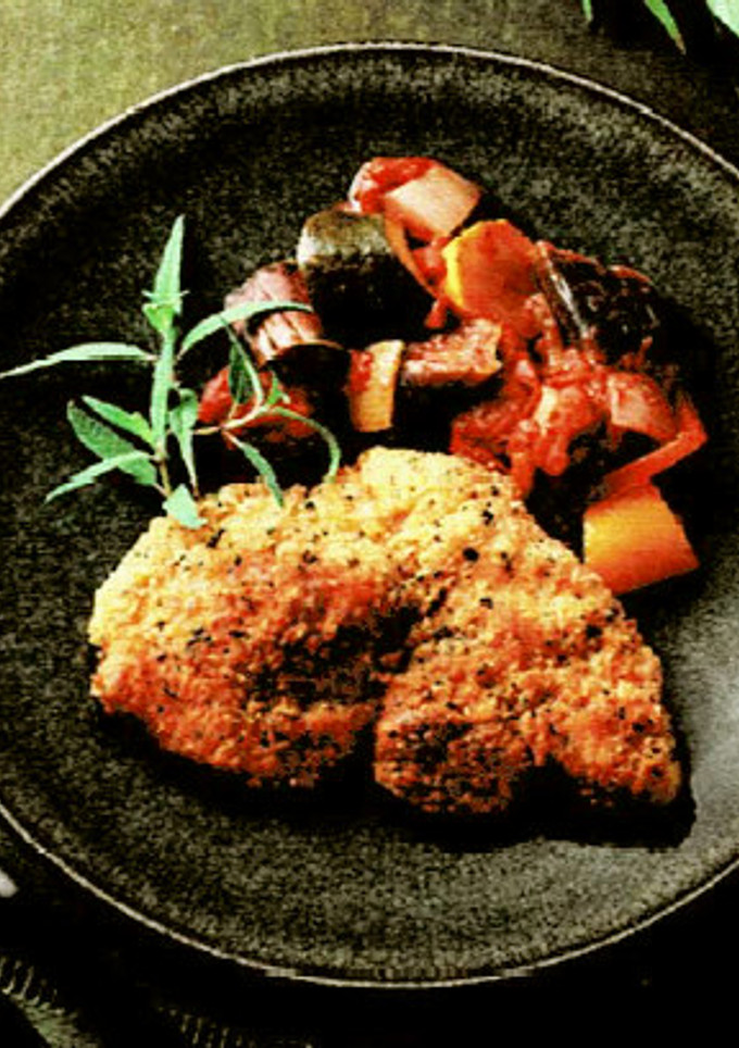 「毎月作る、世界の料理」ミラノ風カツレツ-レシピのメイン写真