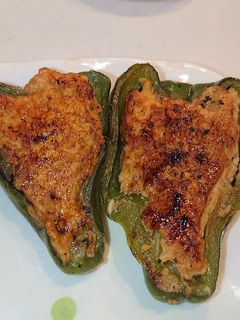 ピーマンの肉詰め-レシピのメイン写真