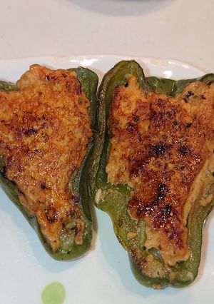 ピーマンの肉詰め-レシピのメイン写真