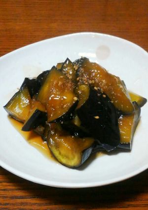 麺つゆ☆茄子のトロッと甘煮-レシピのメイン写真