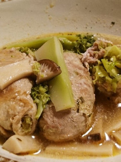 キャベツの肉巻きスパイシースープ-レシピのメイン写真
