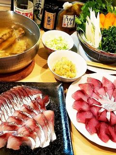 ブリ(ワラサ)のしゃぶしゃぶ-レシピのメイン写真
