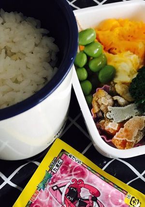 かぼちゃ煮付け弁当-レシピのメイン写真