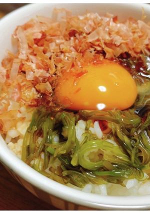TKG めかぶと鰹節-レシピのメイン写真