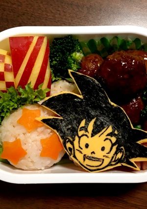 ドラゴンボール 悟空 キャラ弁-レシピのメイン写真