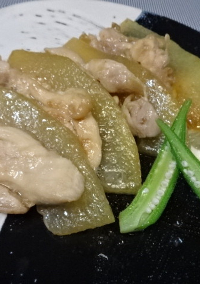 冬瓜と鶏ももの照り焼き-レシピのメイン写真