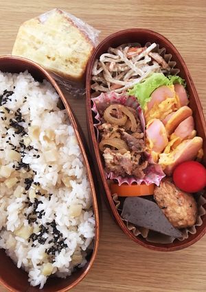 2019.10.17お弁当-レシピのメイン写真