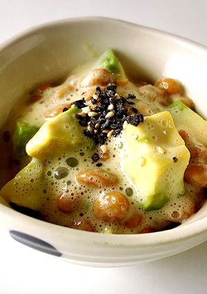 まろやかアボカド納豆乳-レシピのメイン写真