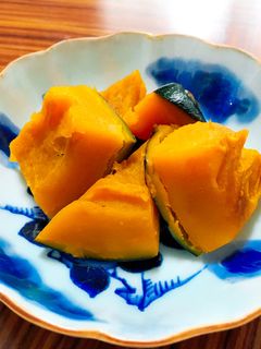 塩と梅干のみで味付け かぼちゃの煮物-レシピのメイン写真