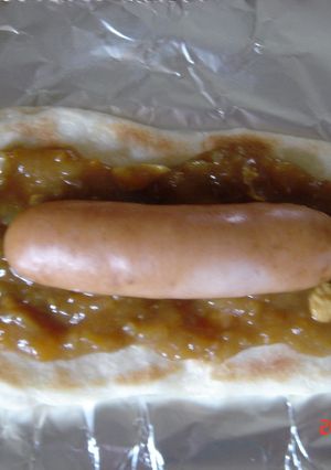 カレーの次の日は・・【ナンカレードッグ】-レシピのメイン写真