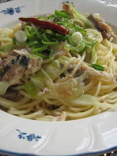 アジとキャベツのパスタ-レシピのメイン写真