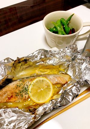 鮭のホイル焼き-レシピのメイン写真