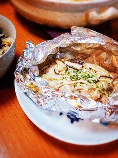 ♡鮭とキノコのガーリック醤油バター♡-レシピのメイン写真
