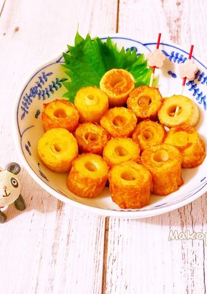 ちくわのネギ詰め照り焼き(^^)♡-レシピのメイン写真