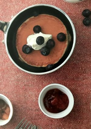 基本のパンケーキ-レシピのメイン写真