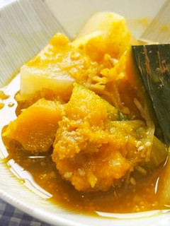 かぼちゃ・大根のごま生姜煮♪-レシピのメイン写真