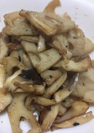 レンコンとエリンギのコンソメ炒め-レシピのメイン写真