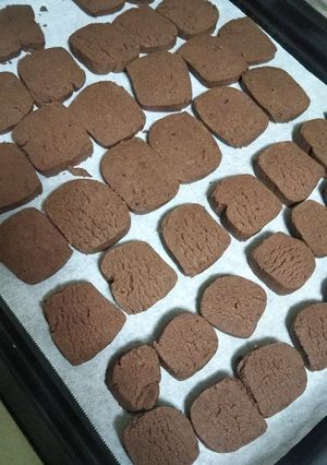 ビニールで簡単ココアクッキー-レシピのメイン写真