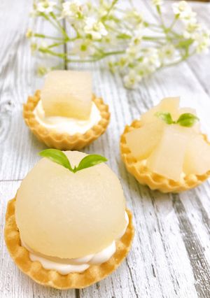 梨のクリームチーズタルト-レシピのメイン写真