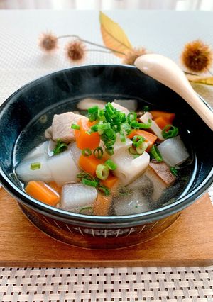 根菜たっぷり★食べる中華風スープ-レシピのメイン写真