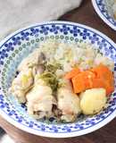 これが究極の時短【手羽元炊飯器ピラフ】