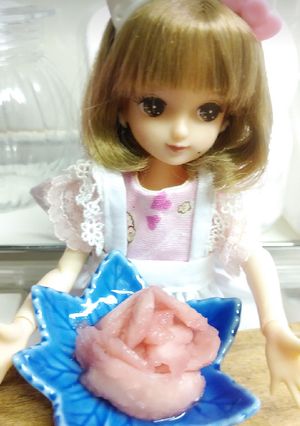 リカちゃん♡ザクロ美酢でかぶ漬けꕤ*.ﾟ-レシピのメイン写真