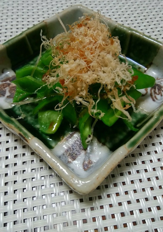 万願寺唐辛子の炒め物-レシピのメイン写真