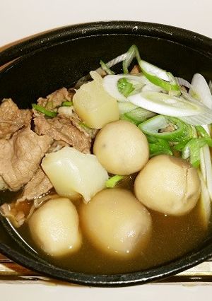 山形郷土味の芋煮-レシピのメイン写真