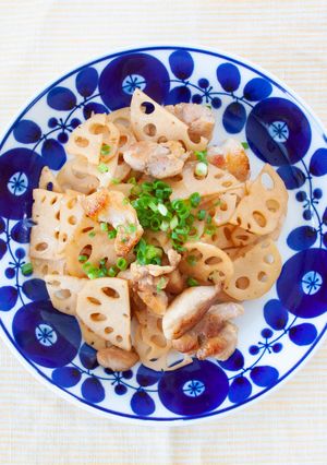 鶏肉とれんこんのさっぱり炒め-レシピのメイン写真