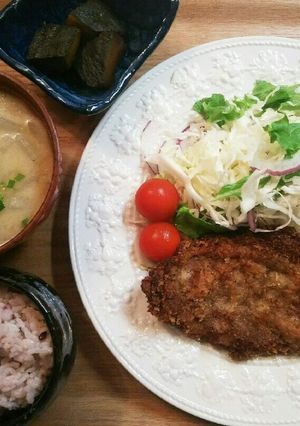 夕飯！牛カツ-レシピのメイン写真