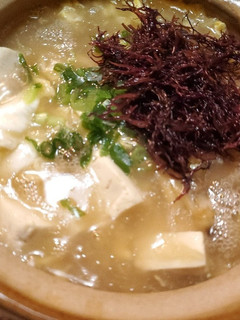 生姜たっぷり豆腐と玉子のあんかけド鍋-レシピのメイン写真