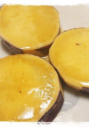 レンジでおやつ☆はちみつバターさつまいも-レシピのメイン写真