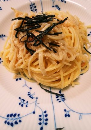 ヘルシー明太子パスタ-レシピのメイン写真
