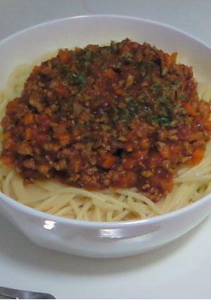 【ご自慢♪】ミートソース☆パスタ-レシピのメイン写真