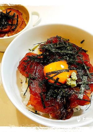 マグロの漬け丼-レシピのメイン写真