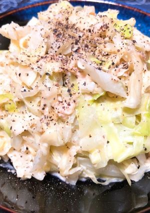 超簡単☆ツナマヨで無限キャベツ♪-レシピのメイン写真