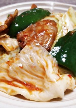 今日のおつまみ8日目。カンタン回鍋肉！-レシピのメイン写真